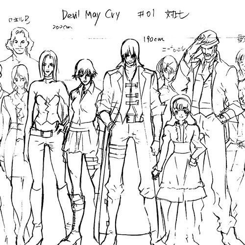Download Devil May Cry  The Animated Series Settei
