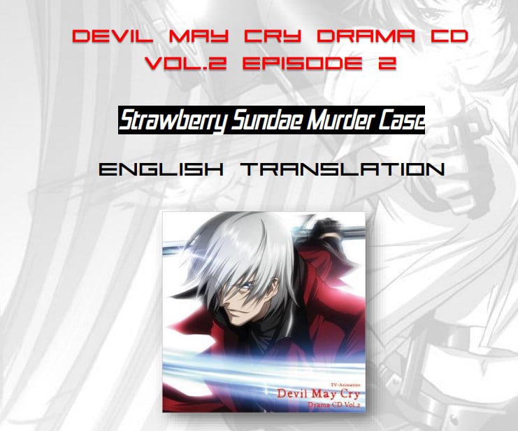 Download Devil May Cry Drama CD English Translation